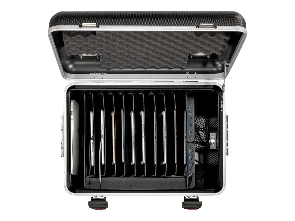 PARAT PARAPROJECT Case TC10 TwinCharge für 10 Tablets bis 32,77cm 12,9Zoll ohne Kabel