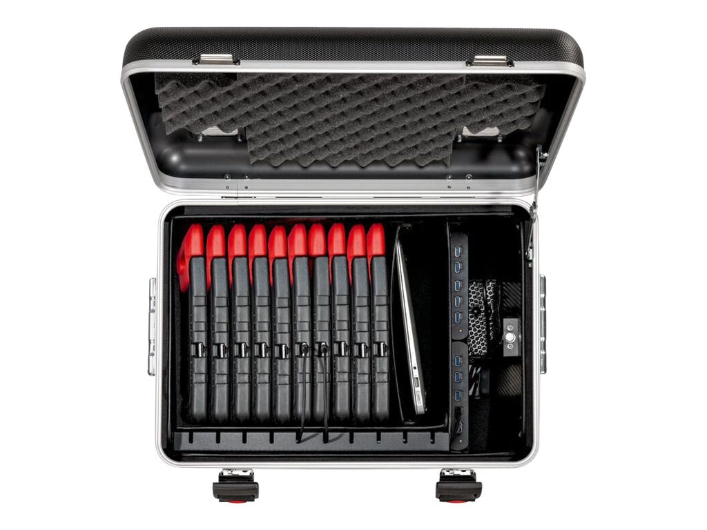 PARAT PARAPROJECT Case TC10 EDUCOVER+/KidsCover TwinCharge für 10 Tablets bis 25,91cm 10,2Zoll ohne Kabel