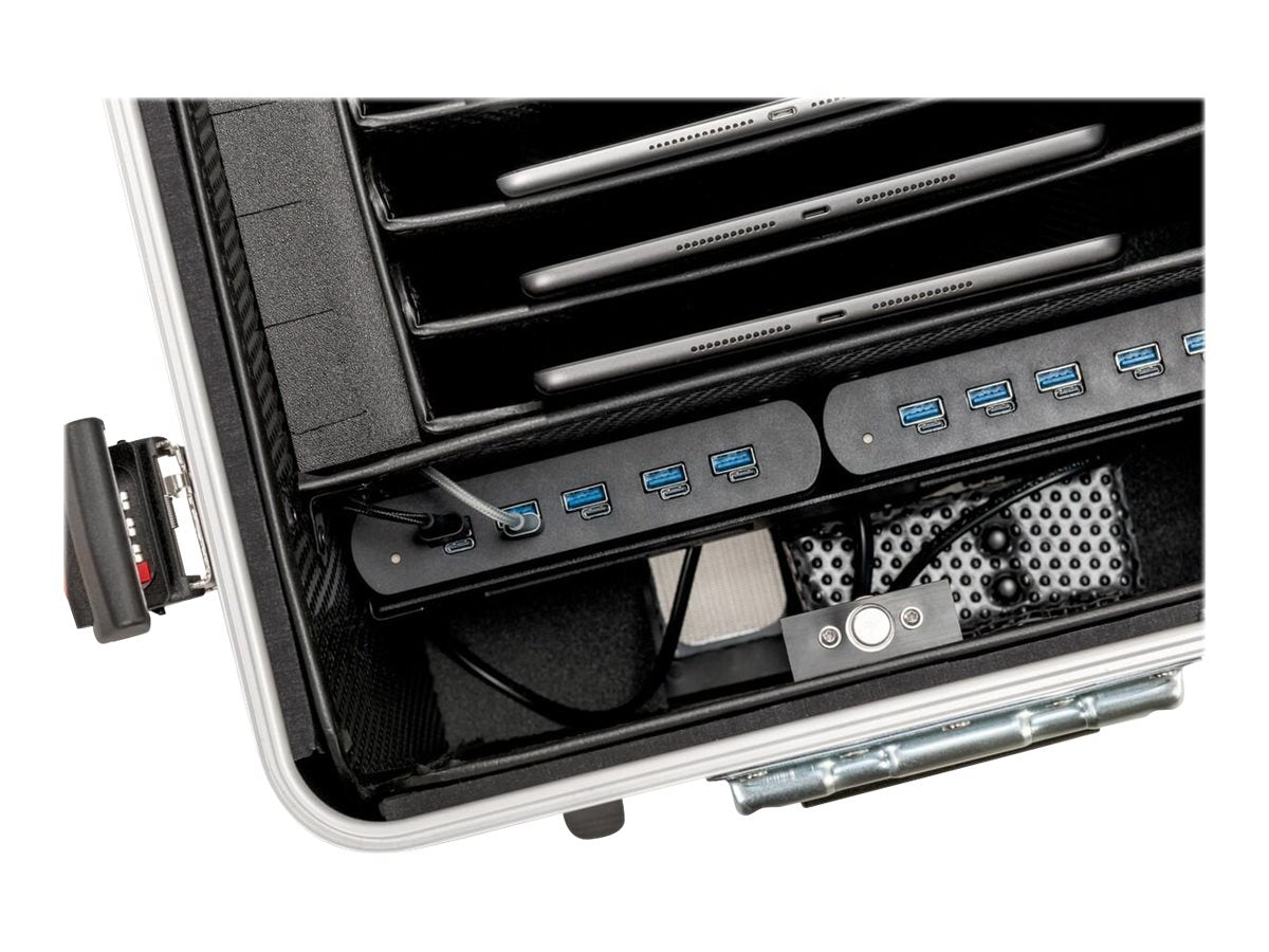 PARAT PARAPROJECT Case TC10 TwinCharge für 10 Tablets bis 32,77cm 12,9Zoll ohne Kabel
