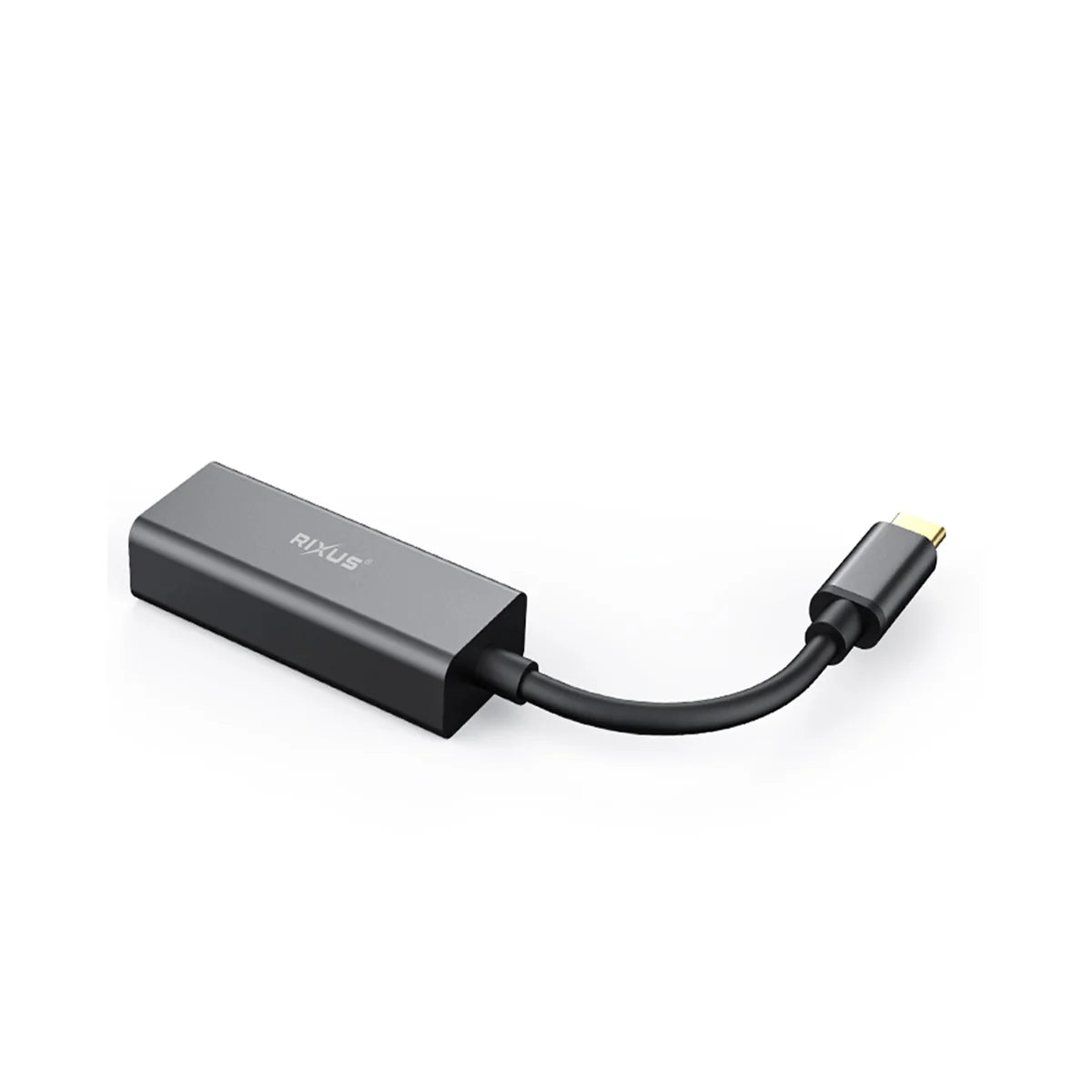 Rixus USB-C auf Gigabit Ethernet Adapter