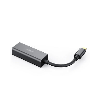 Rixus USB-C auf Gigabit Ethernet Adapter