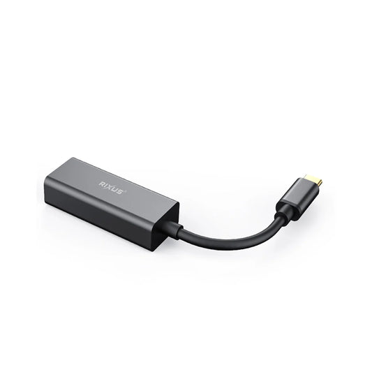 Rixus USB-C auf Gigabit Ethernet Adapter