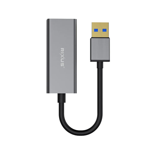 Rixus USB 3.0 auf Gigabit Ethernet Adapter (USB-A auf RJ45)