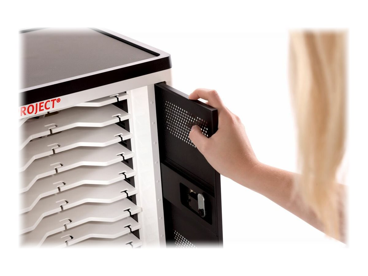 PARAT Paraproject CUBE U10 für 10 iPads Charge&Sync EU-Version inkl. USB Lightning-Kabel