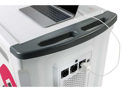 PARAT Paraproject Trolley U32 Charge Only - Universelle Lade- und Aufbewahrungseinheit für Tablet und Notebooks ink. USB C oder Lightning Kabel