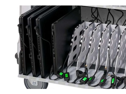 PARAT Paraproject Trolley U32 Charge Only - Universelle Lade- und Aufbewahrungseinheit für Tablet und Notebooks ink. USB C oder Lightning Kabel