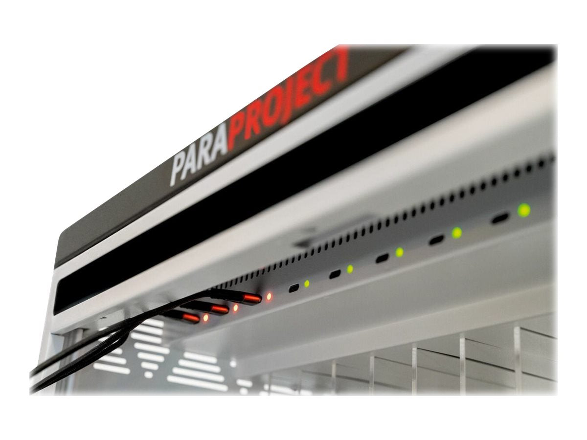 PARAT PARAPROJECT Cube C12 USB-C f. 12 Tablets/Notebooks 30,48cm 12Zoll iOS/Android/Windows CO/PD/QC ink USB C oder Lightning Kabel
