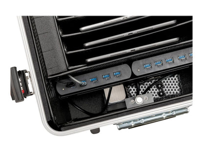 PARAT PARAPROJECT Case TC10 TwinCharge für 10 Tablets bis 32,77cm 12,9Zoll ohne Kabel