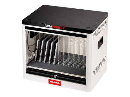 PARAT PARAPROJECT Cube C12 USB-C f. 12 Tablets/Notebooks 30,48cm 12Zoll iOS/Android/Windows CO/PD/QC ink USB C oder Lightning Kabel