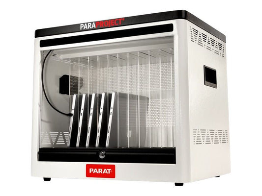 PARAT PARAPROJECT Cube C12 USB-C f. 12 Tablets/Notebooks 30,48cm 12Zoll iOS/Android/Windows CO/PD/QC ink USB C oder Lightning Kabel